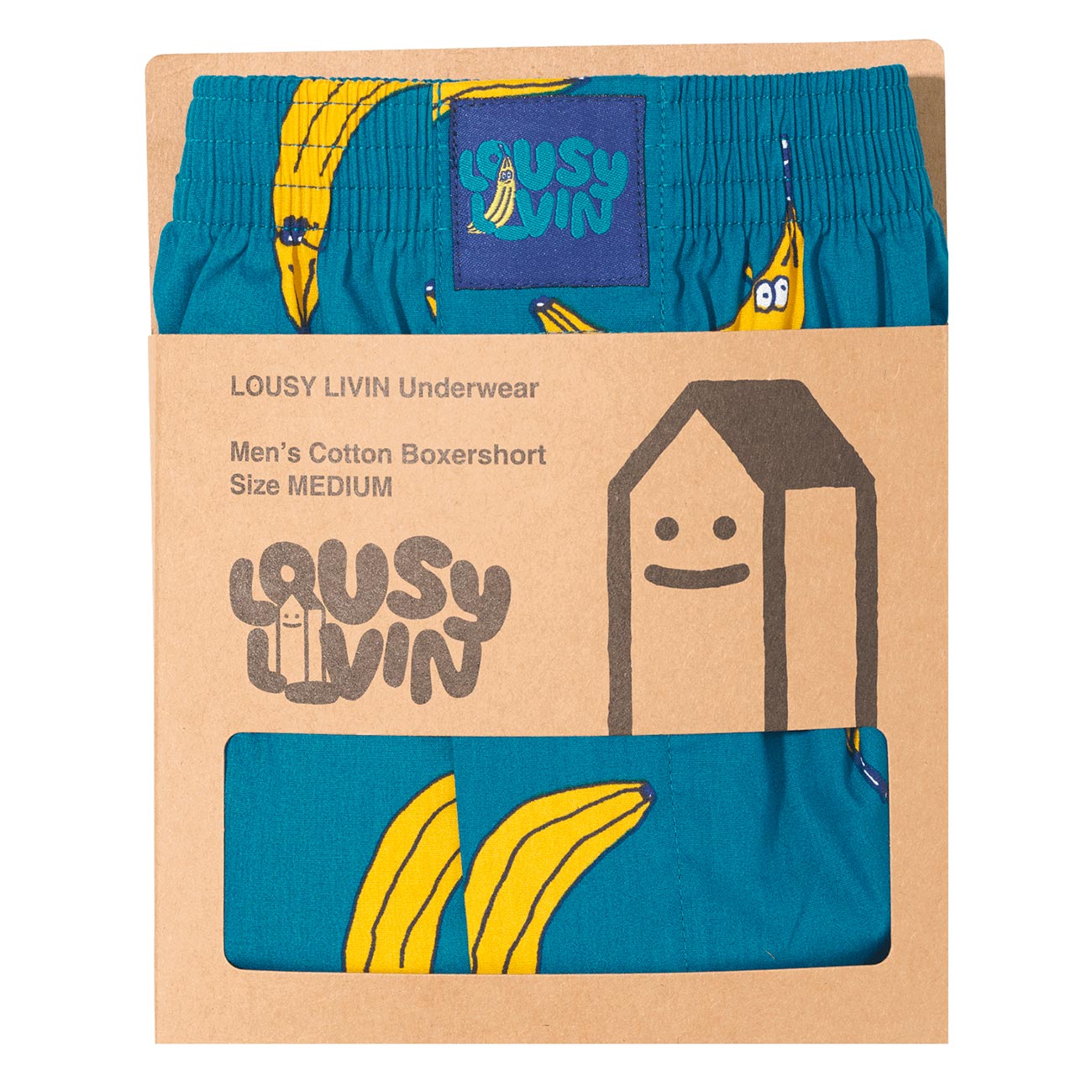 Lousy Livin Boxershorts Bananas (ocean)
