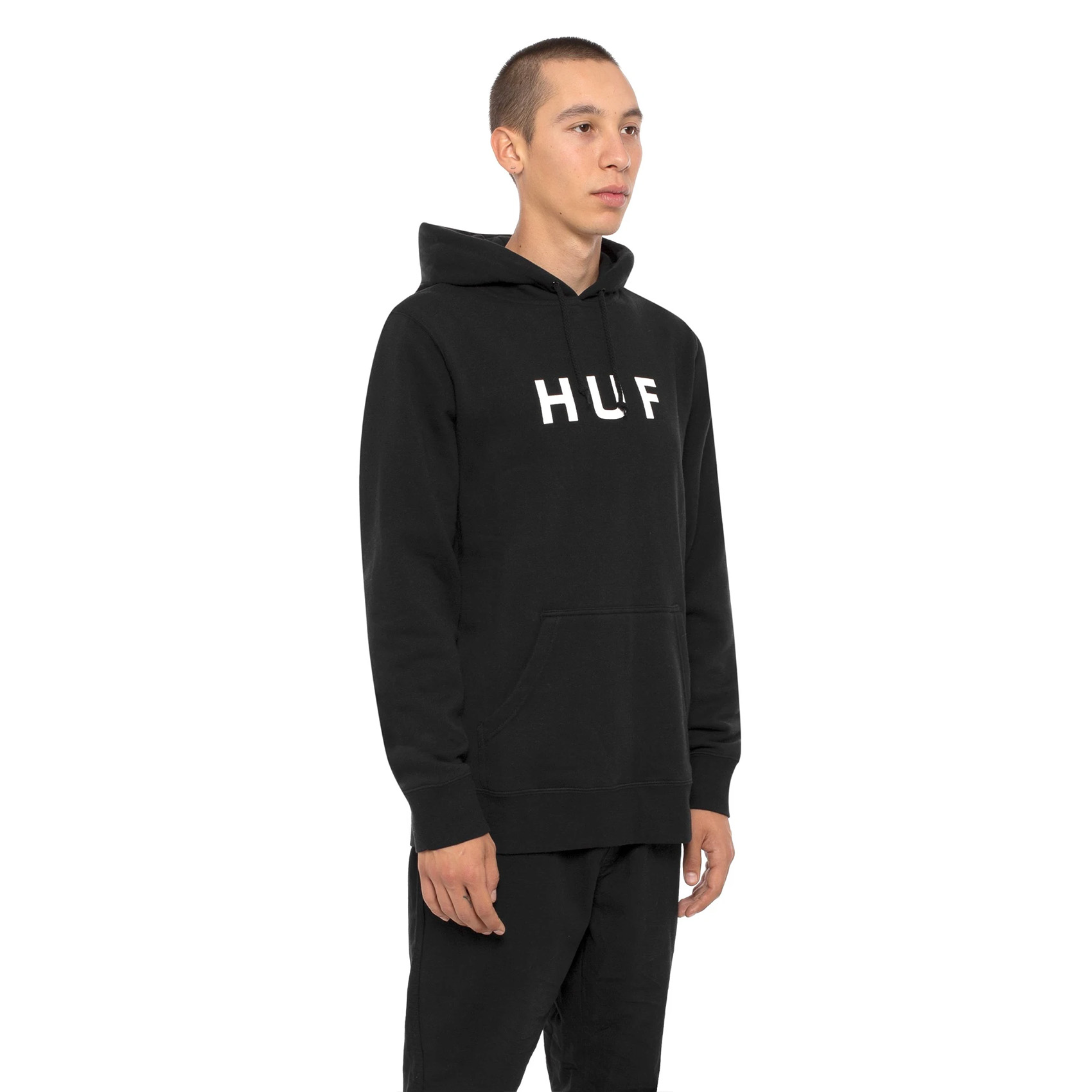 HUF Hoody OG Logo (black)