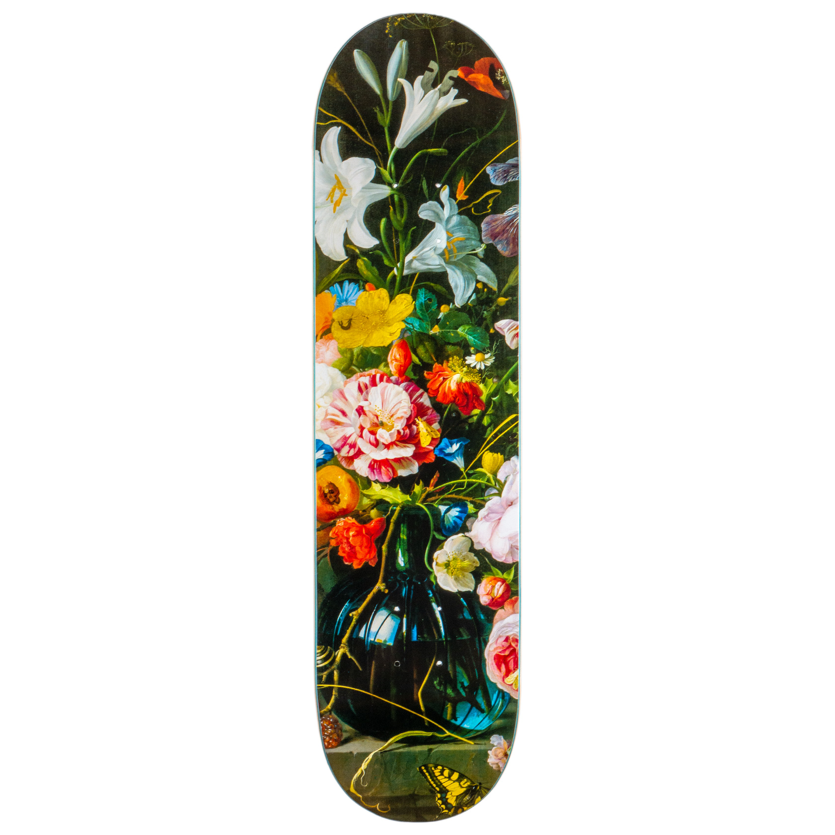 Über Skateboard Deck Flowers 8.375" (multi)