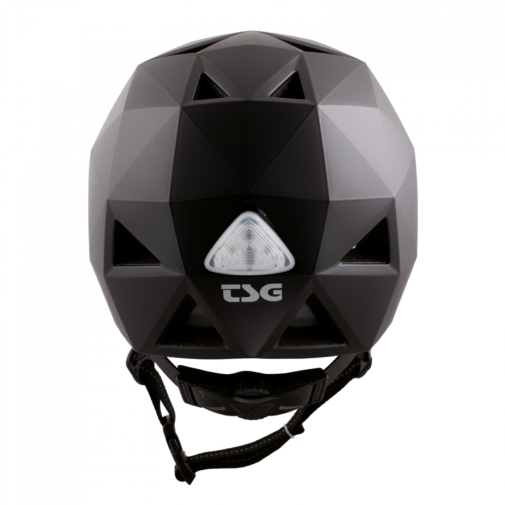 TSG Fahrradhelm Geo Solid Color (satin black)