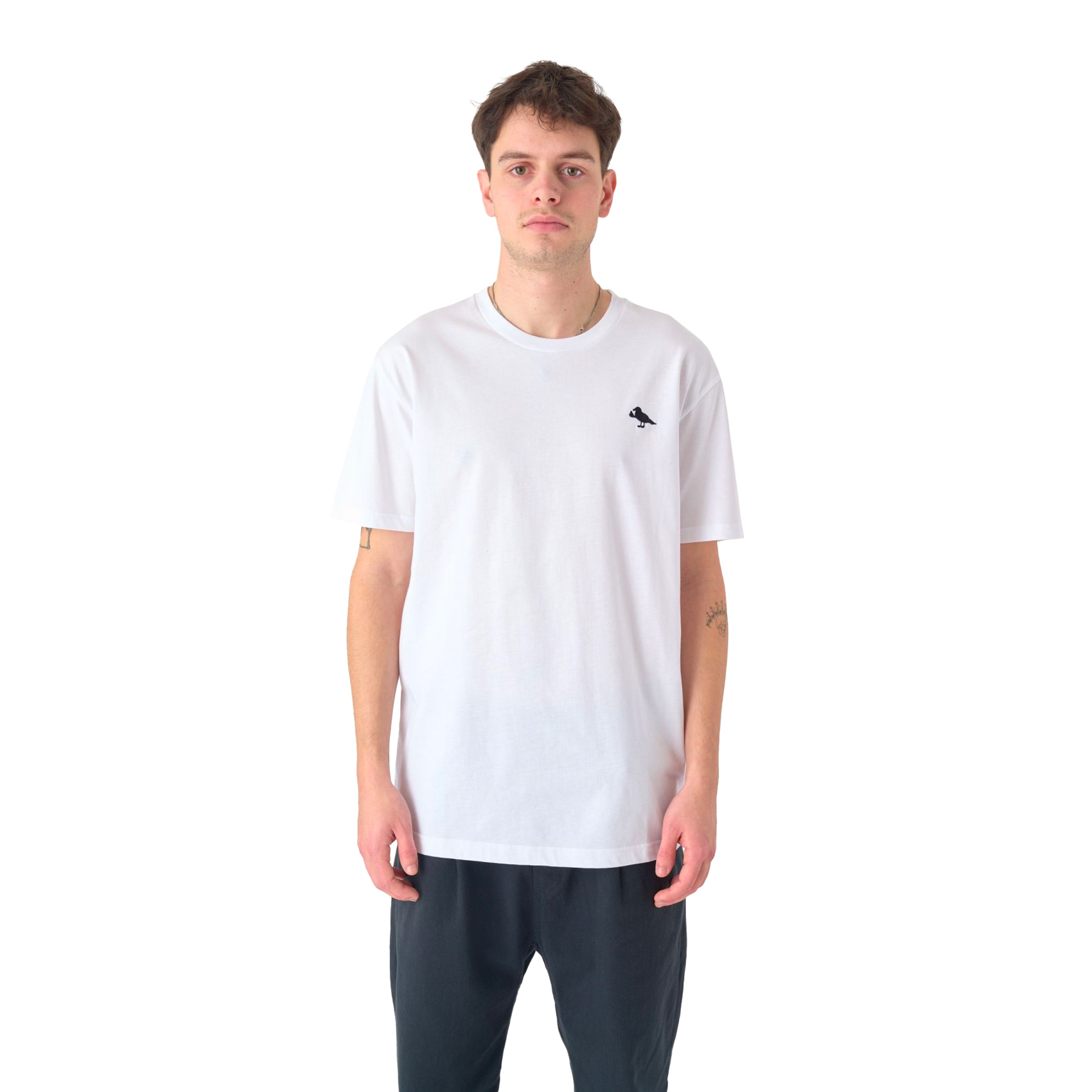 Cleptomanicx T-Shirt FOFF Gull (white)
