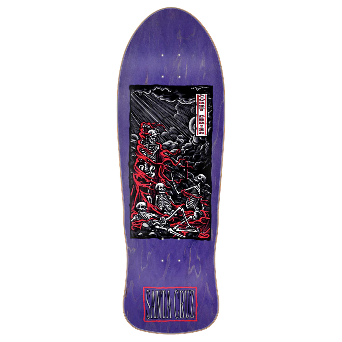 Santa Cruz Skateboard Deck OBrien Purgatory Reissue 9.85"