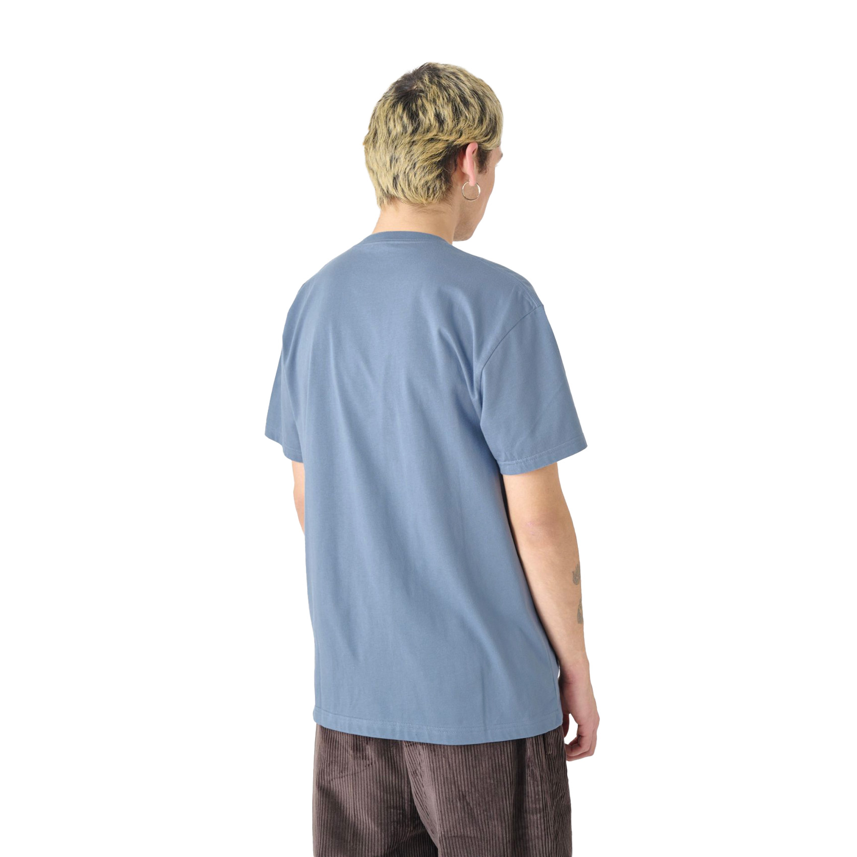 Cleptomanicx T-Shirt Runner (blue mirage)