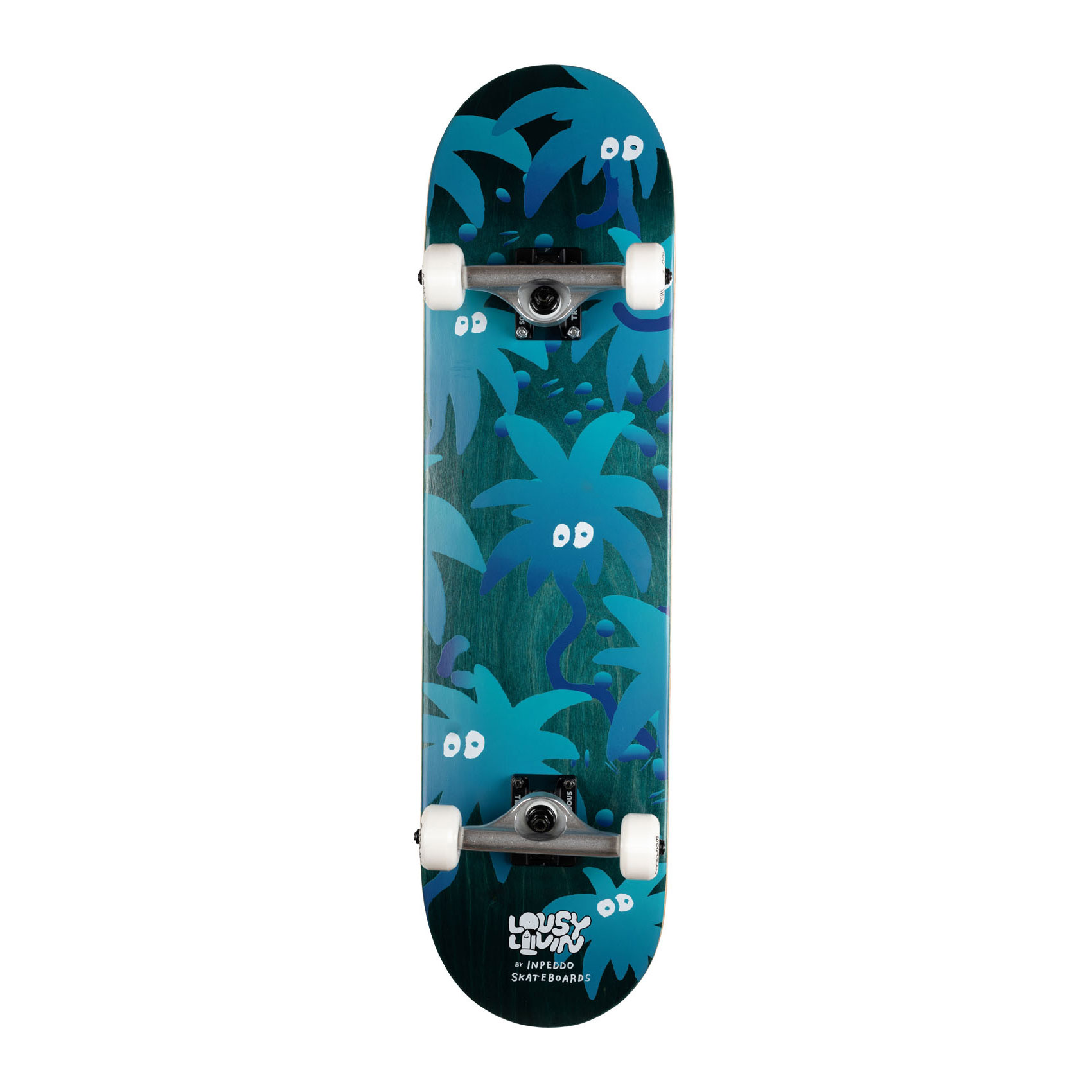 Inpeddo x Lousy Livin Skateboard Komplettboard Palm Eyes Standard 8.125"