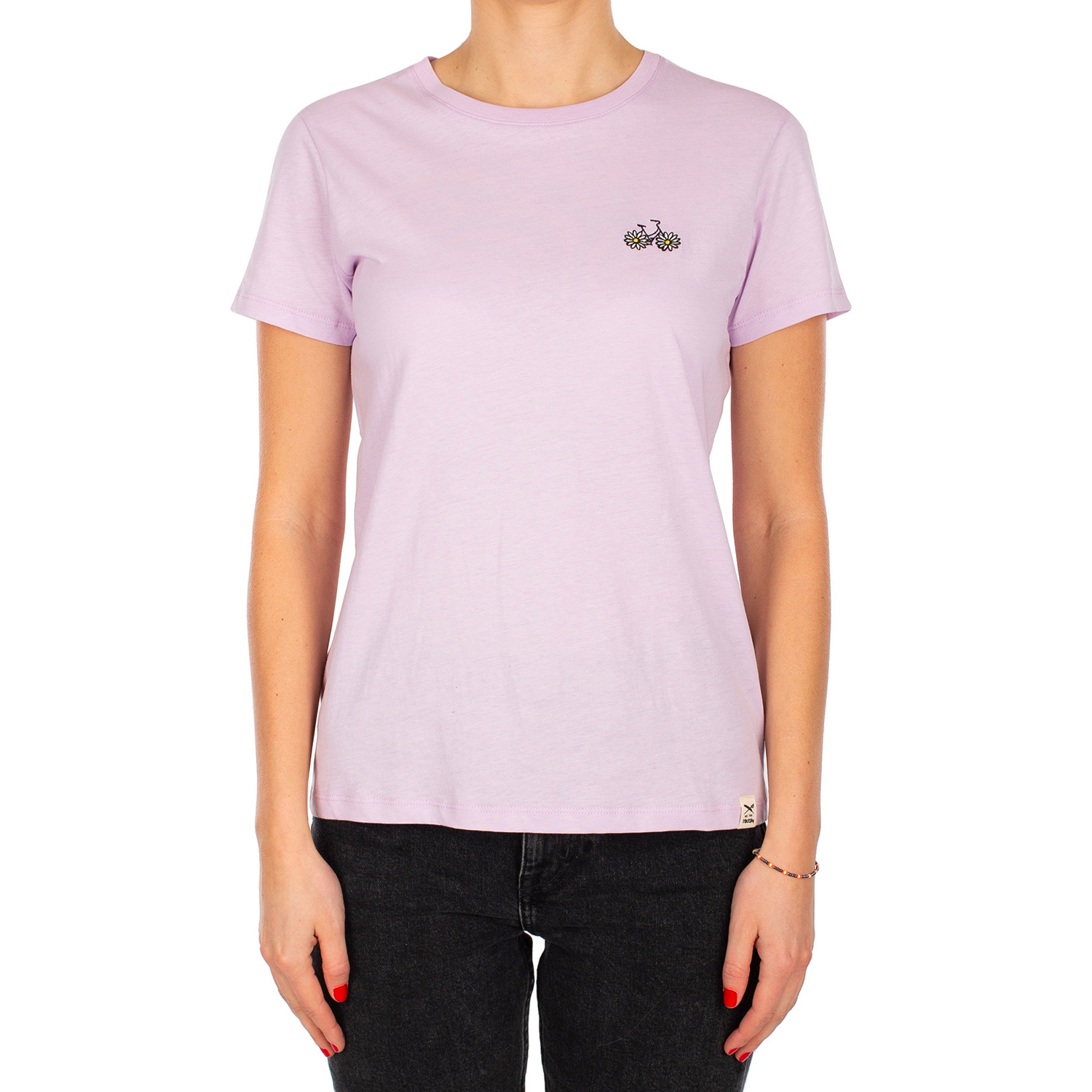 Iriedaily Damen T-Shirt Daisycycle (lilac)