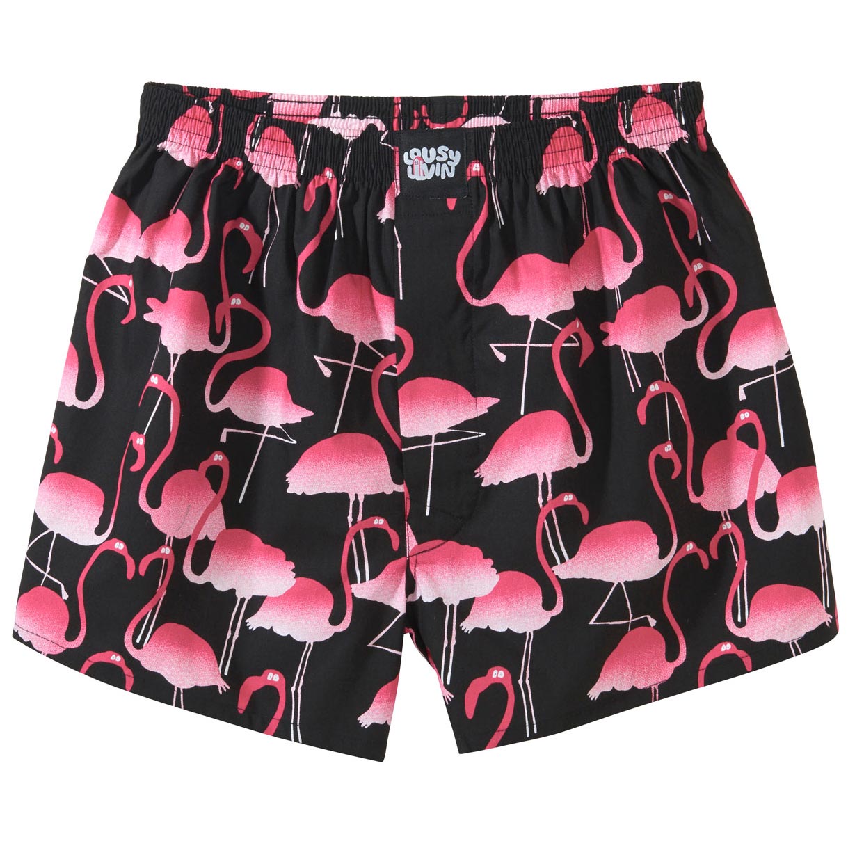 Lousy Livin Boxershorts Flamingos (black)