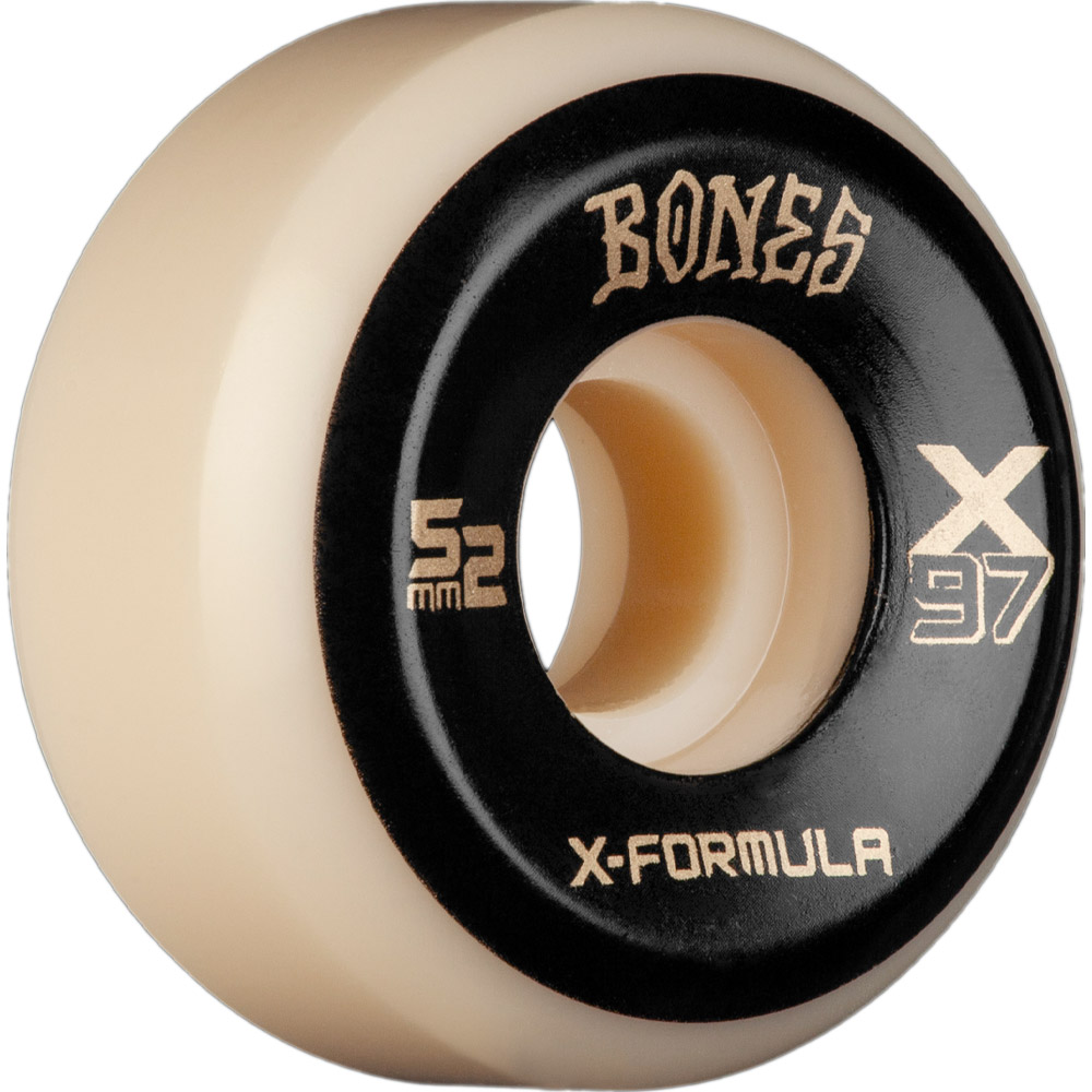 Bones Wheels Skateboardrollen X-Formula V5 Sidecut 97A 52mm