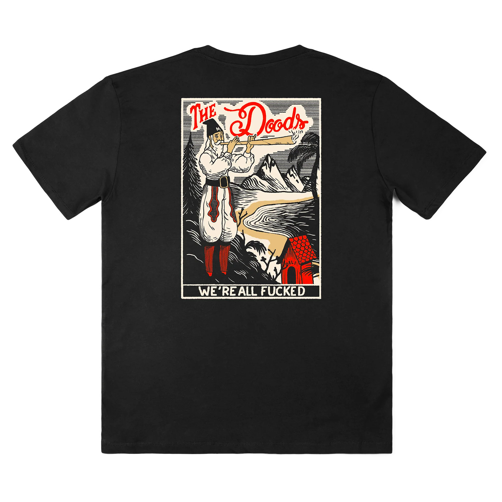 The Dudes T-Shirt All Fucked (black)