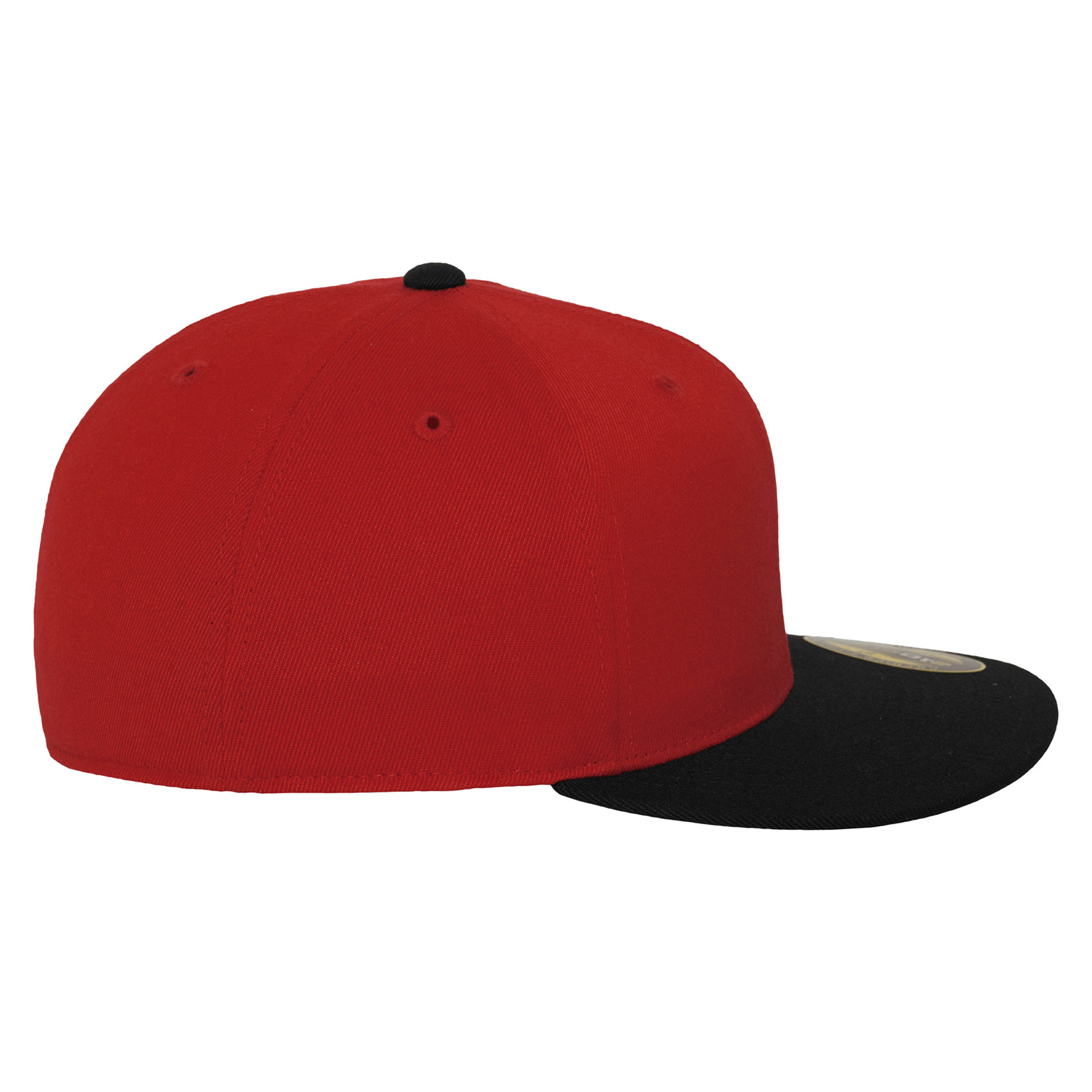 Flexfit Fullcap Premium 210 Fitted 2-Tone (red black)