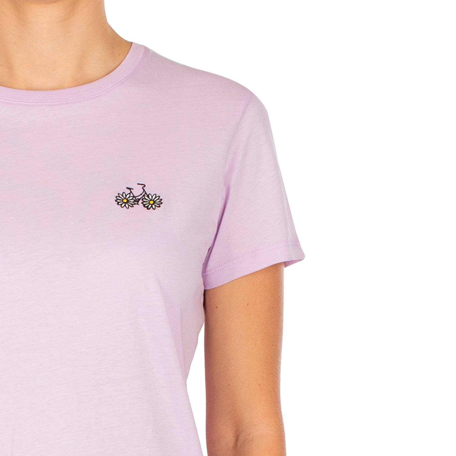 Iriedaily Damen T-Shirt Daisycycle (lilac)