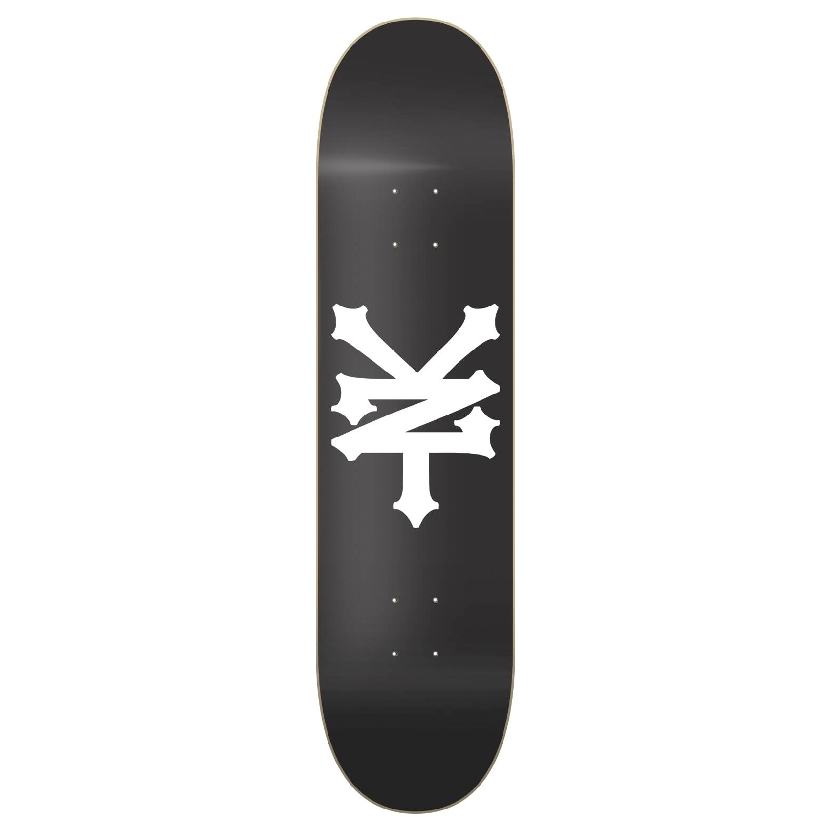 Zoo York Skateboard Deck Crackerjack 8.0" (black)