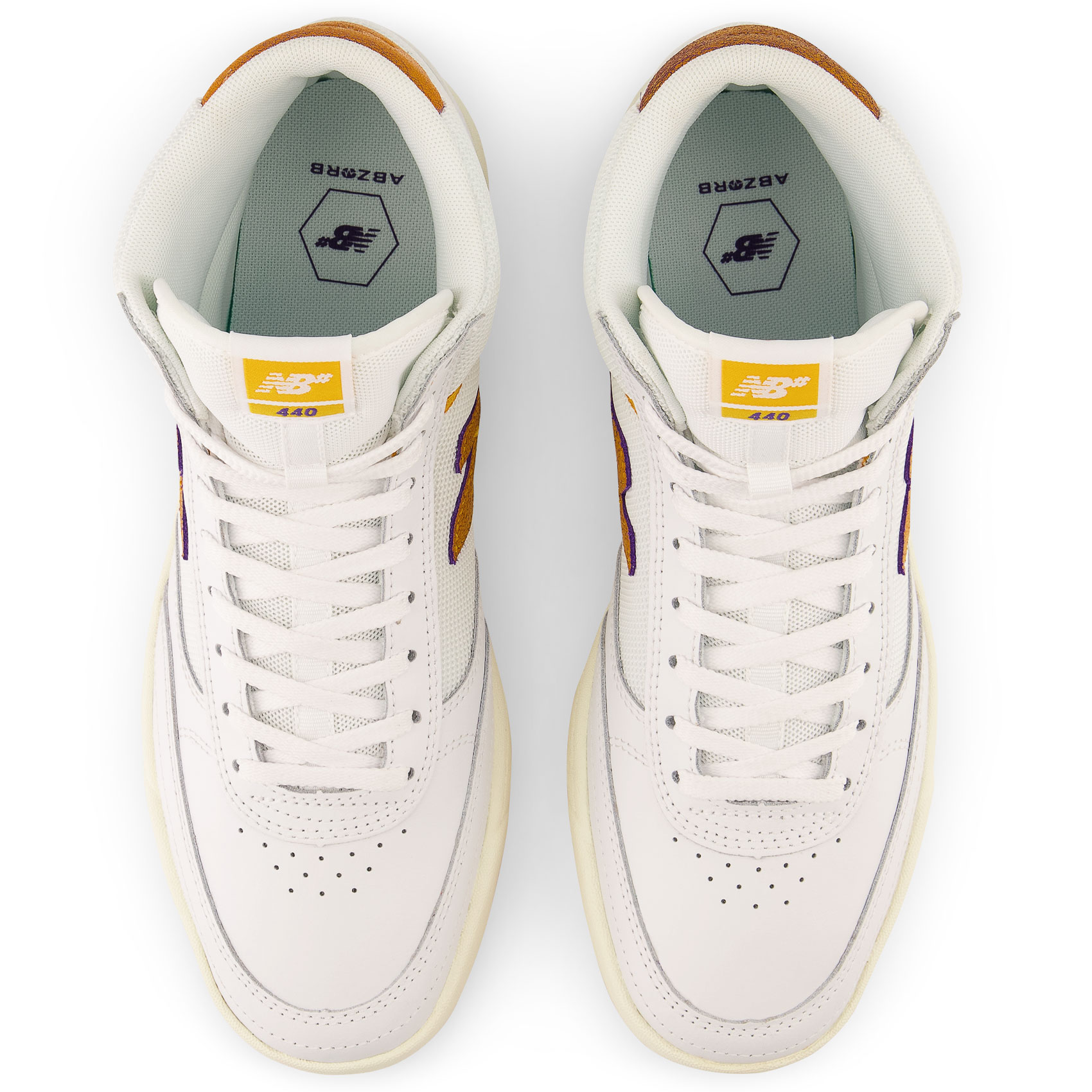 New Balance Numeric Schuhe 440 High (white yellow)