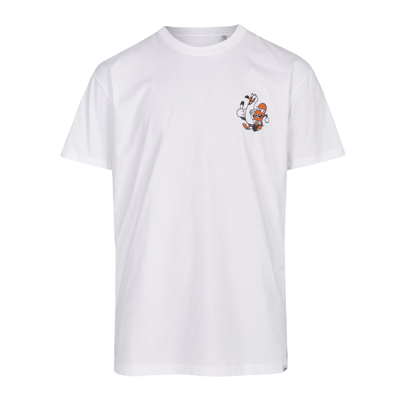 Cleptomanicx T-Shirt Changing (white) | 10012798 M 