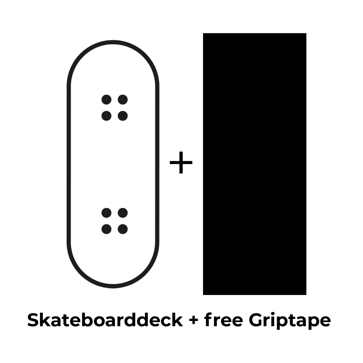 Zoo York Skateboard Deck Classic Tag 8.0" (white)
