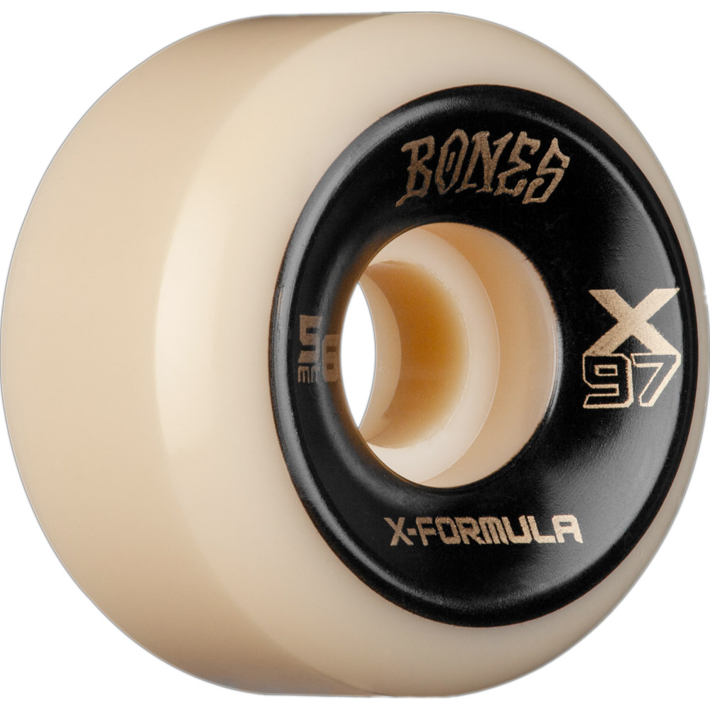 Bones Wheels Skateboardrollen X-Formula V6 Sidecut 97A 56mm