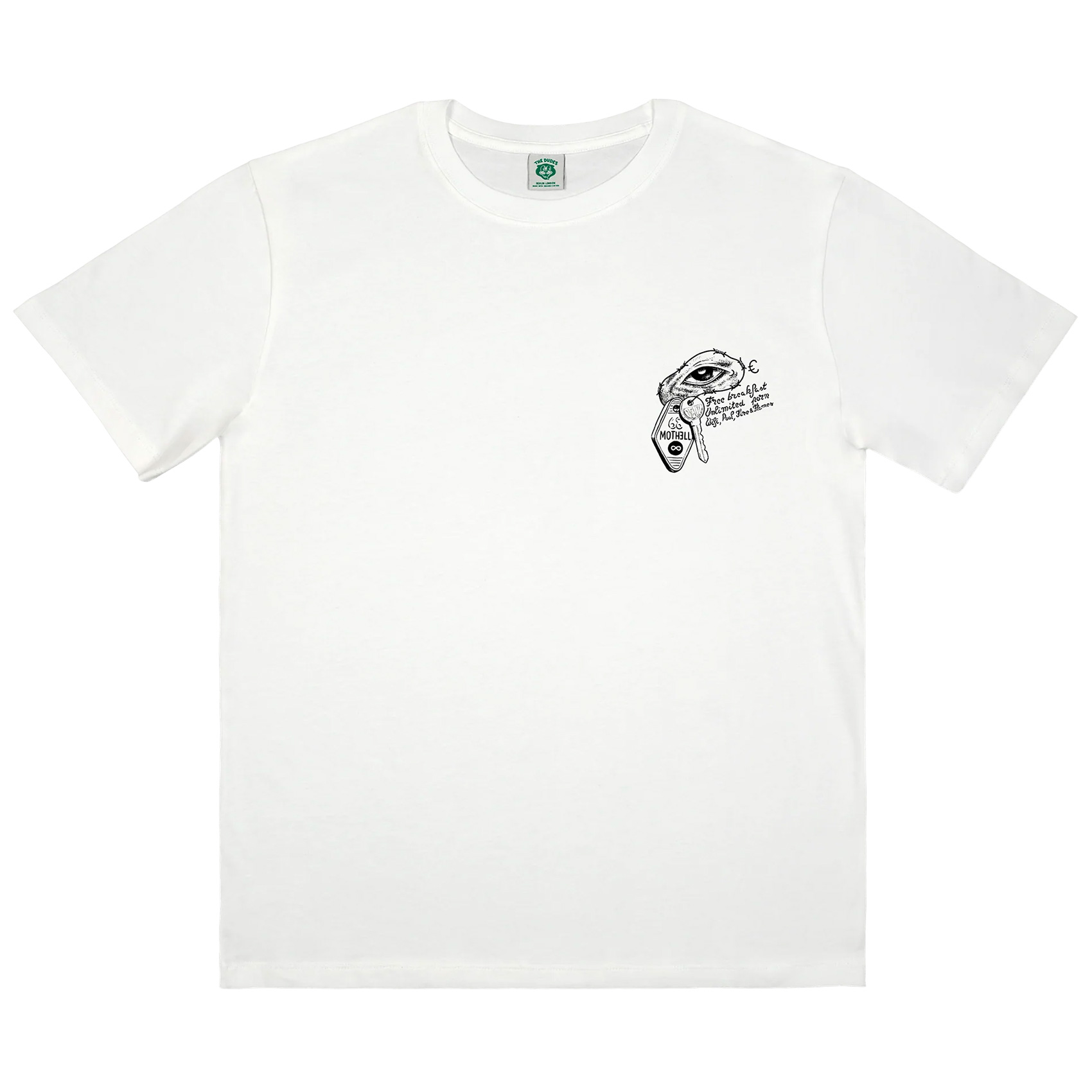 The Dudes T-Shirt Mothell (off white)