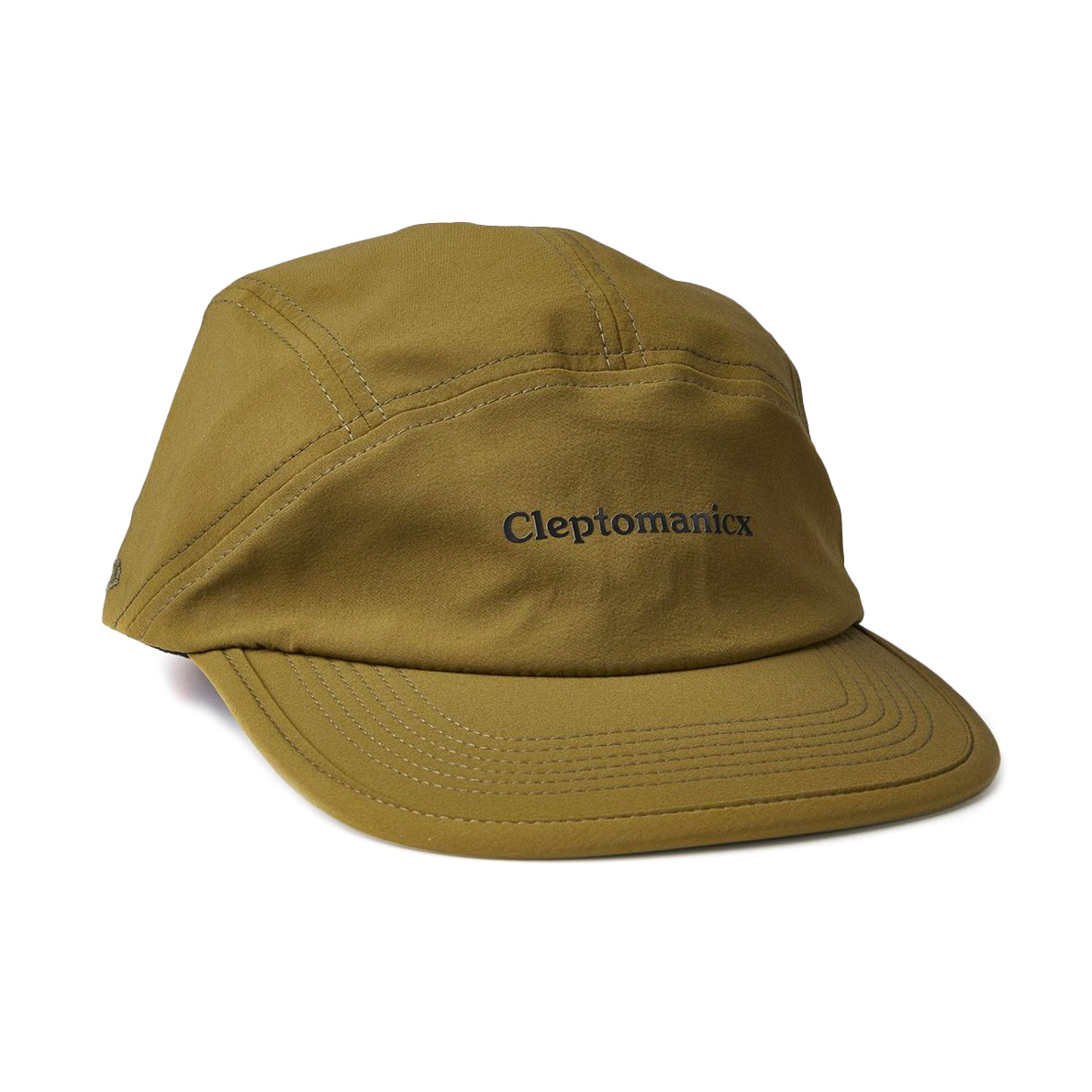 Cleptomanicx 5-Panel Cap Clepto 91 (mud olive)