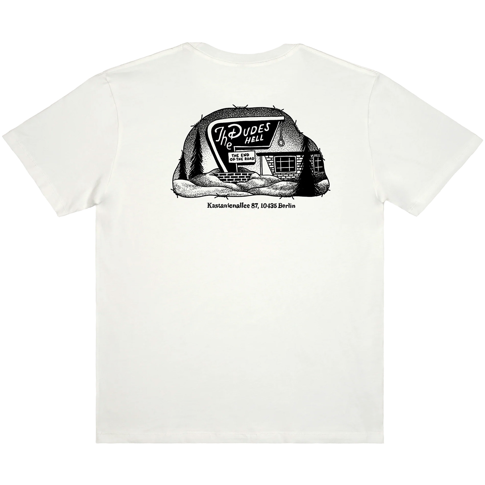 The Dudes T-Shirt Mothell (off white)