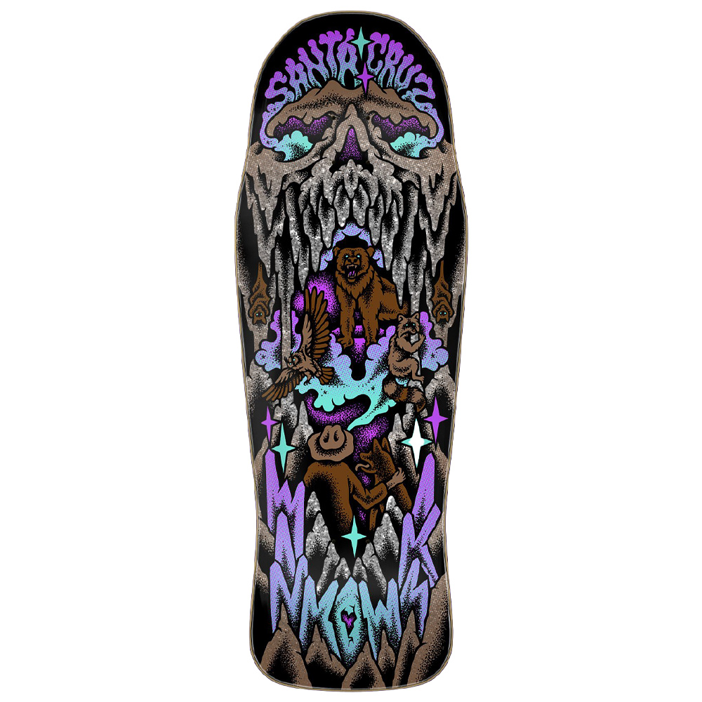 Santa Cruz Skateboard Deck Winkowski Crystal Cave 10.35"
