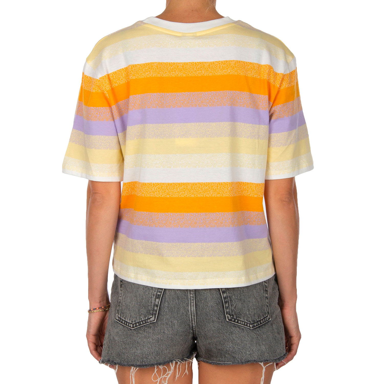 Iriedaily Damen T-Shirt Pixi Stripe (lilac)