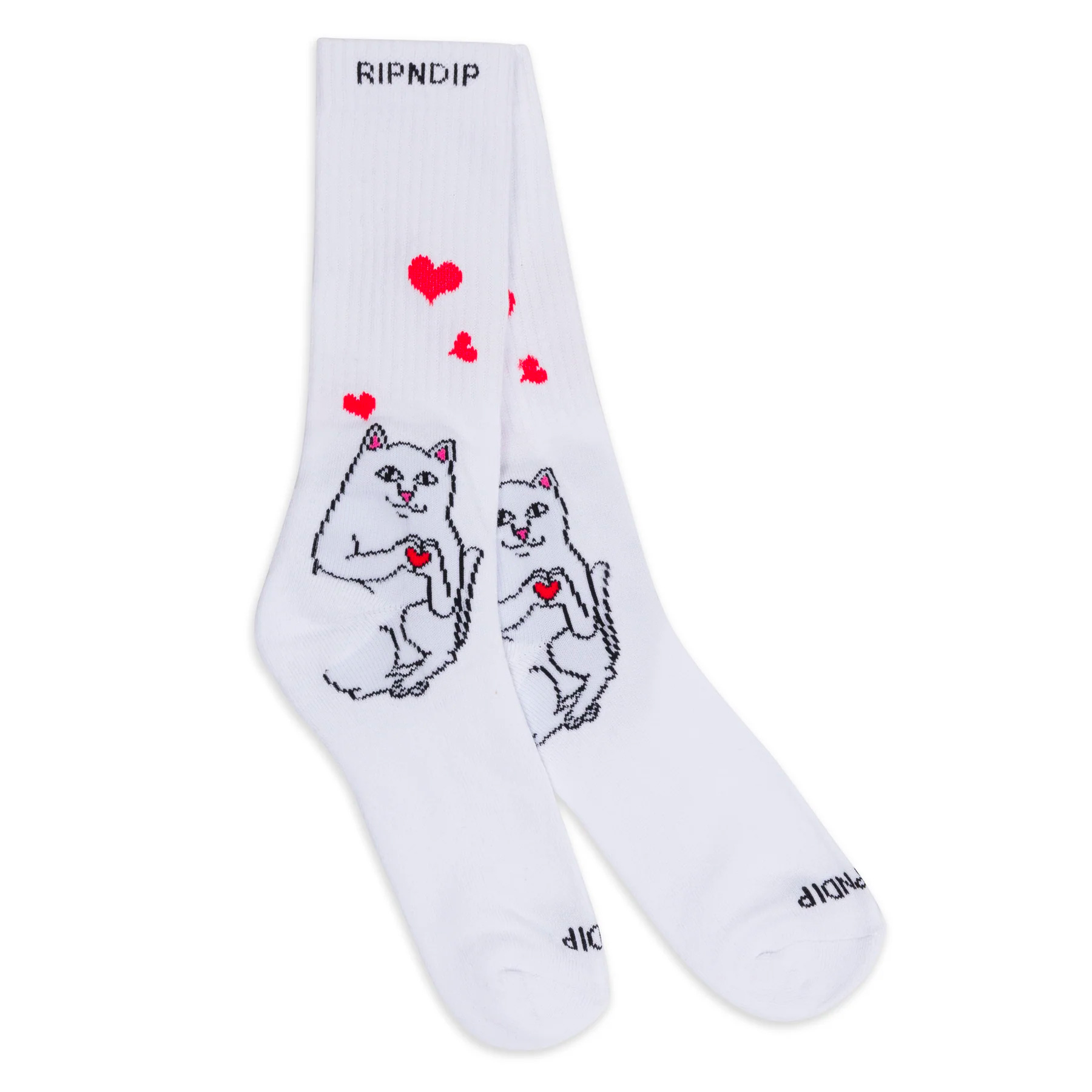 RIPNDIP Socken Nermal Loves (white)