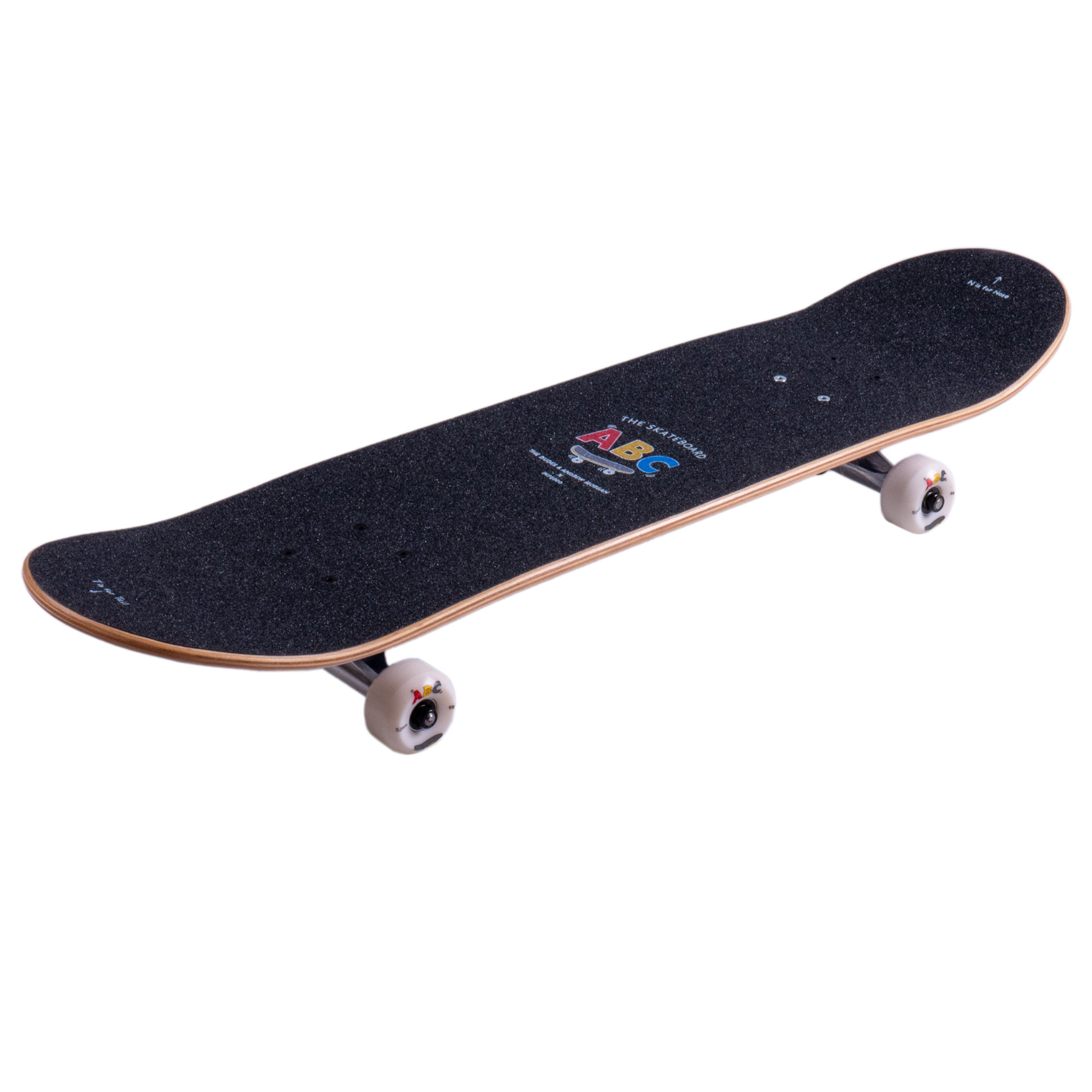 Inpeddo x The Dudes Skateboard Komplettboard Premium ABC 7.75" (white)