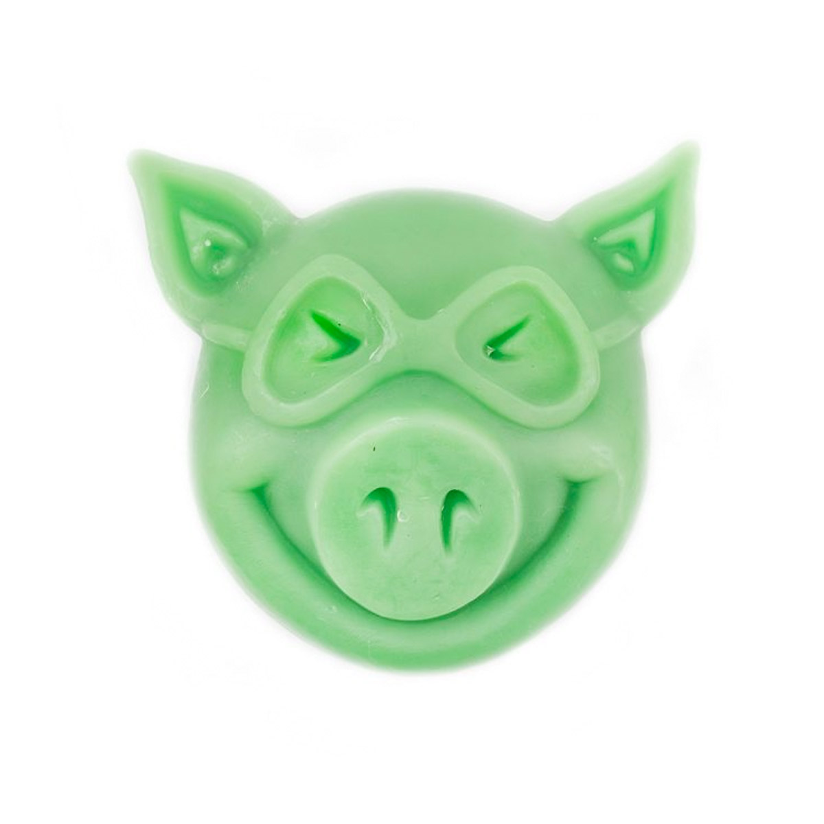 Pig Skatewachs Pig Head Curb Wax (green)