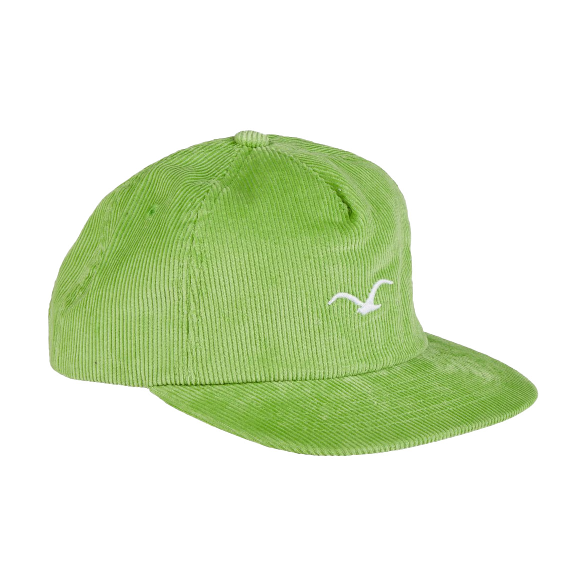 Cleptomanicx Snapback Cap Cord Möwe (nile green)