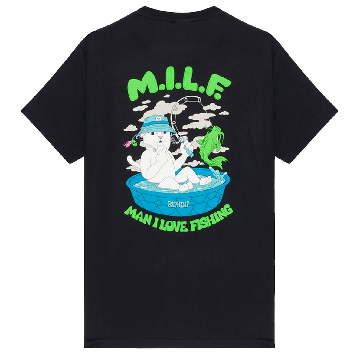 RIPNDIP T-Shirt M.I.L.F. (black)