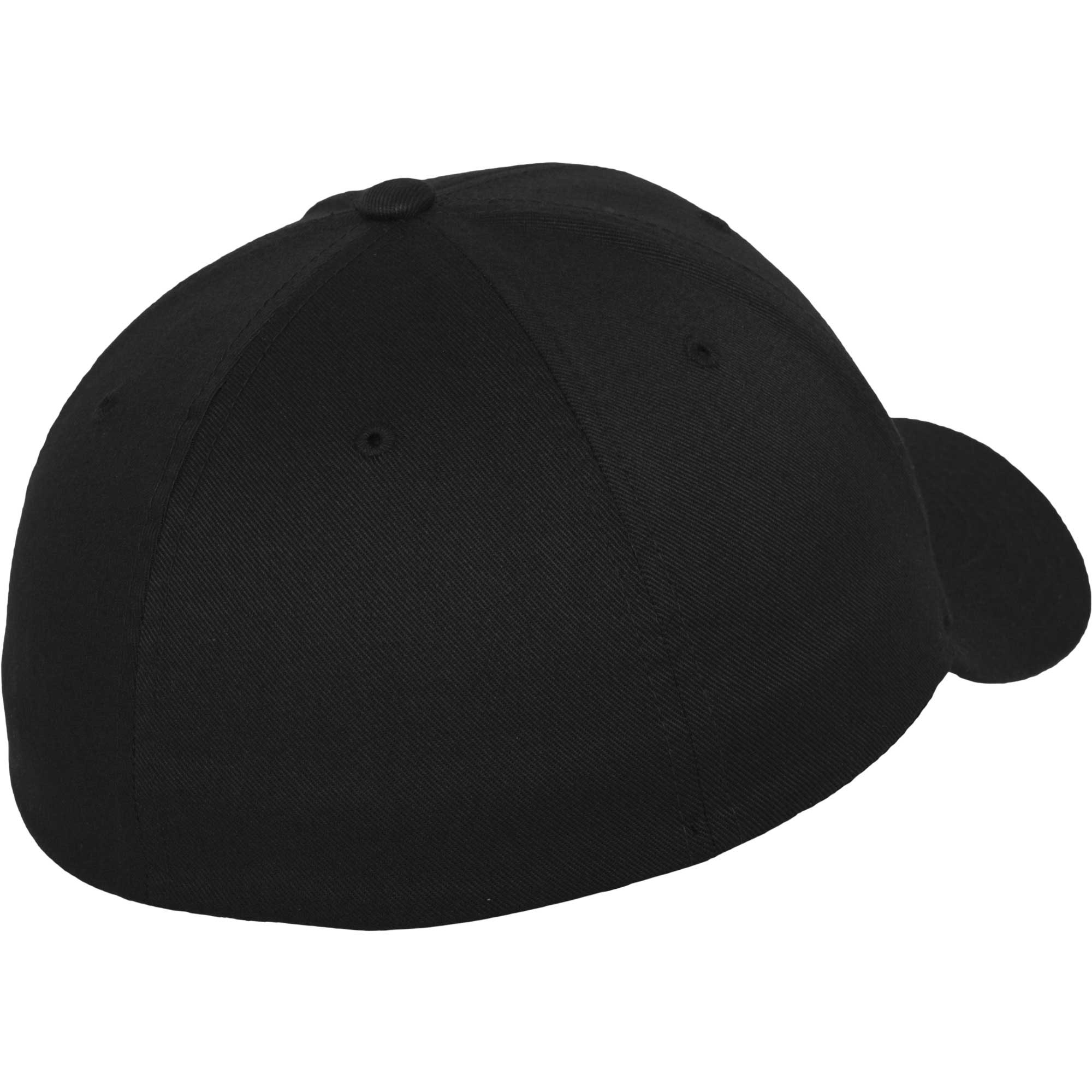 Flexfit Original Fullcap Wooly Combed (black)