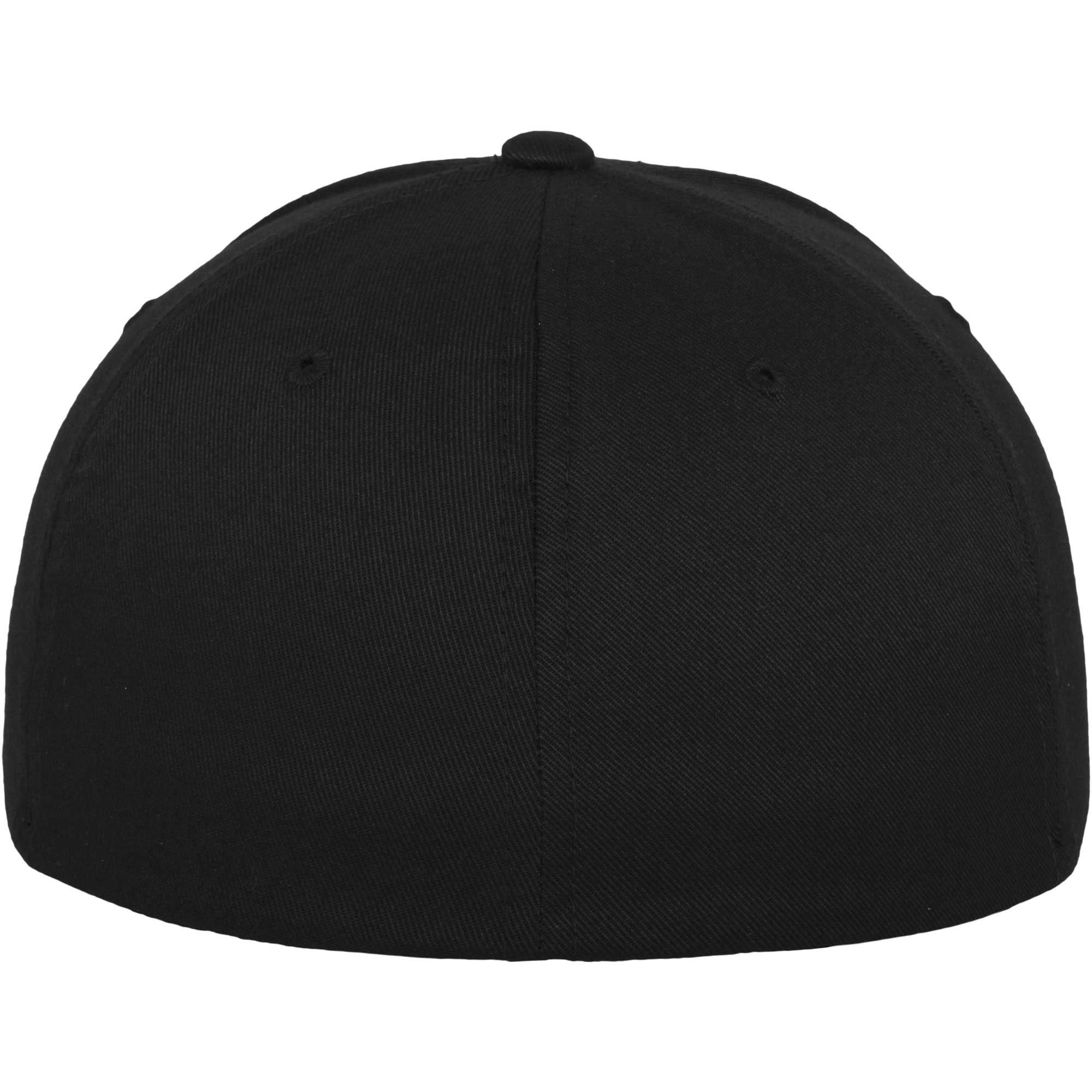 Flexfit Original Fullcap Wooly Combed (black)