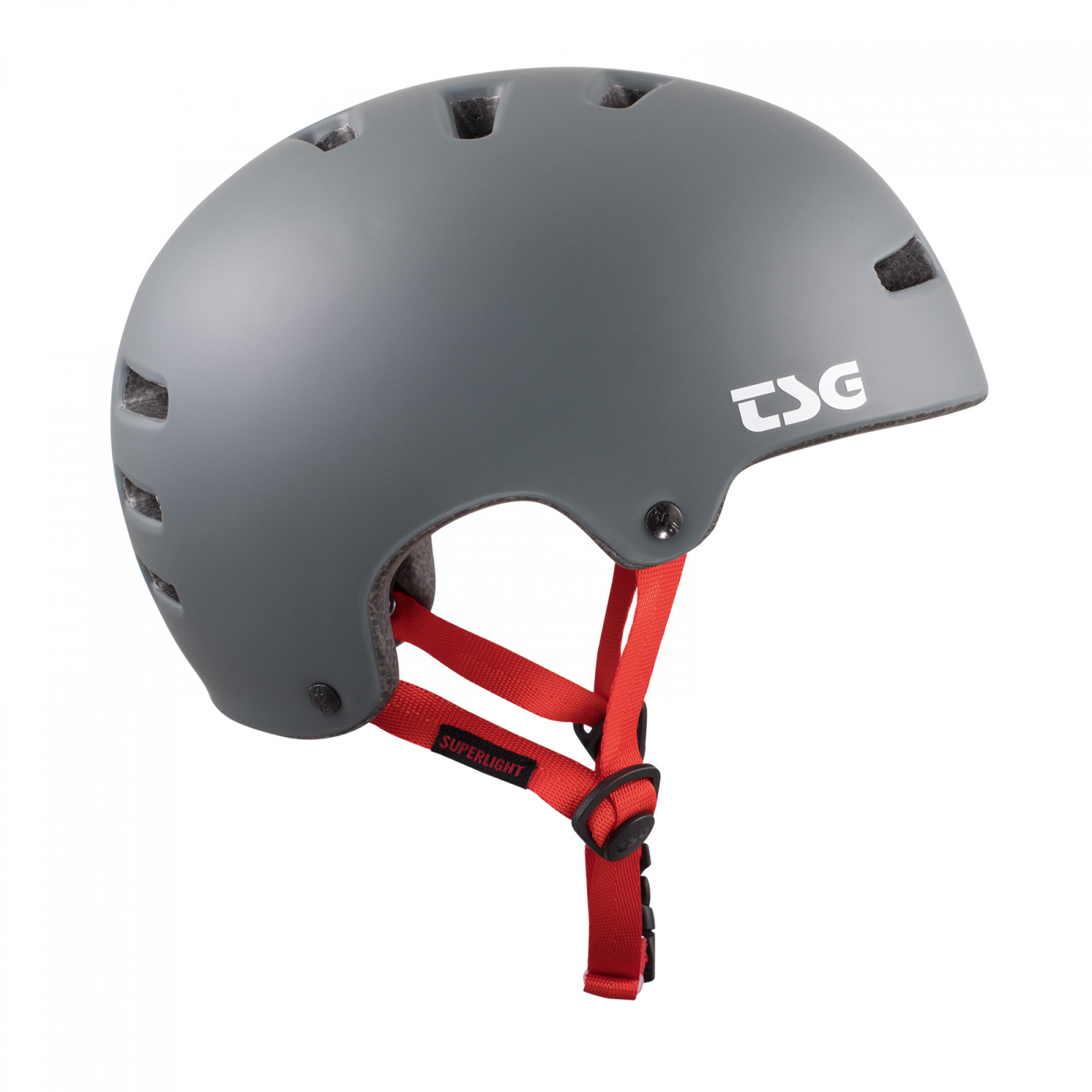 TSG Helm Superlight Solid Color (satin dark shadow)