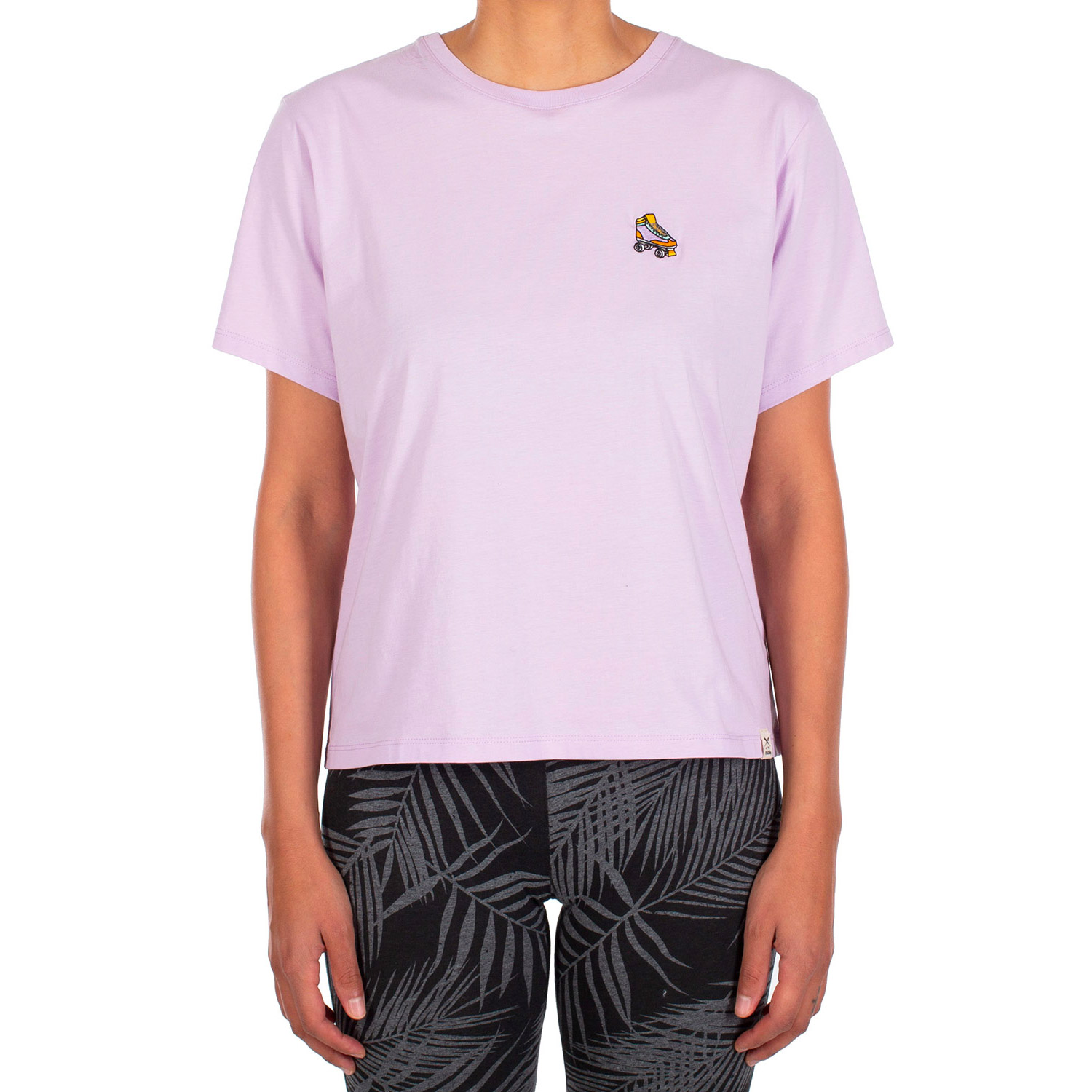 Iriedaily Damen T-Shirt Roller Skate (lilac)