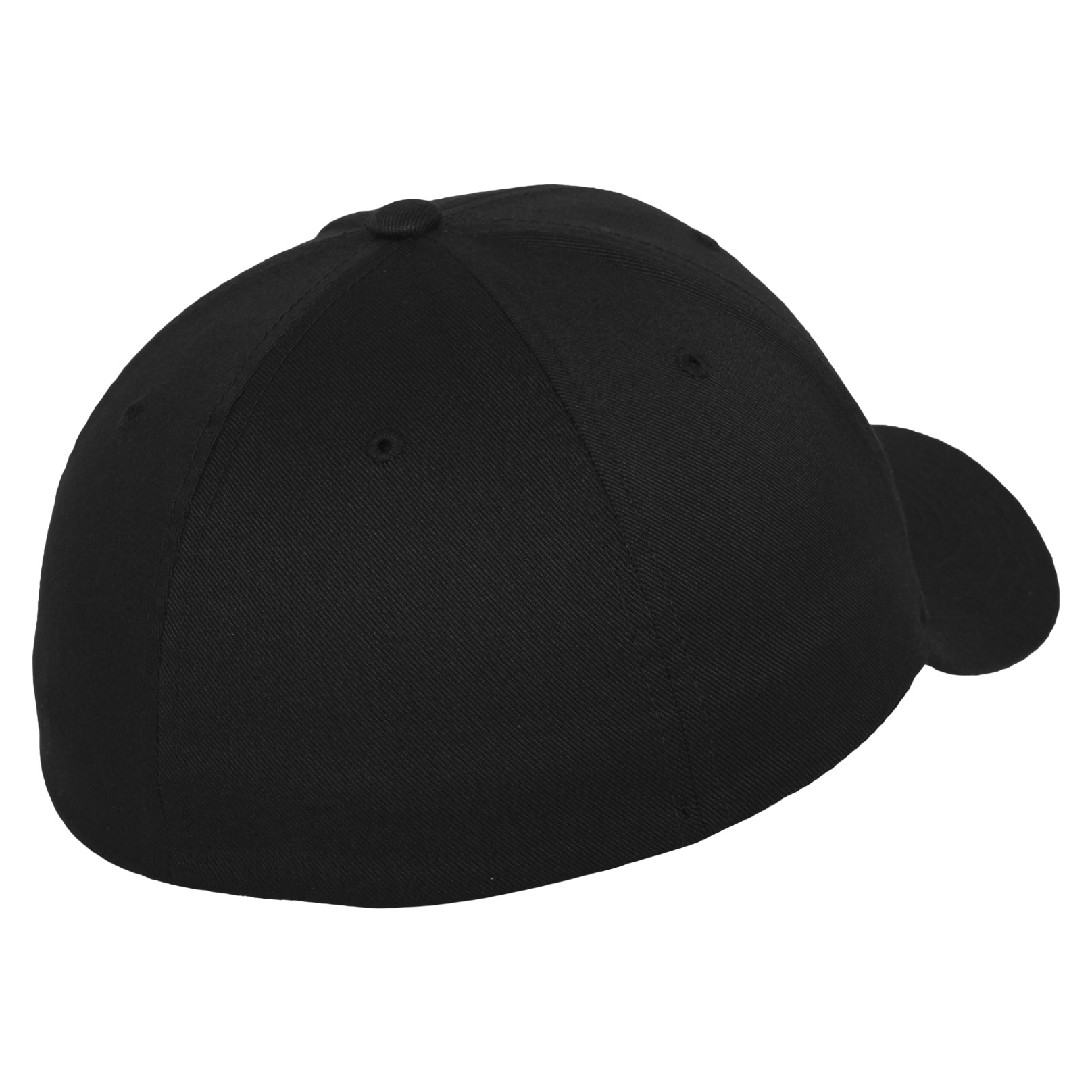 Flexfit Original Fullcap Wooly Combed (black black)