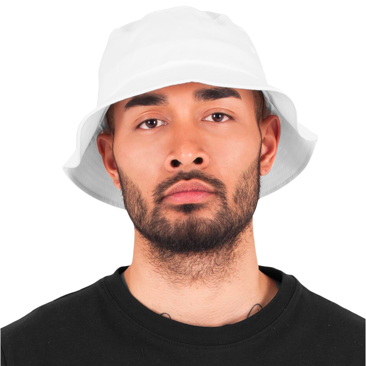 Flexfit Bucket Hat Cotton Twill (white)
