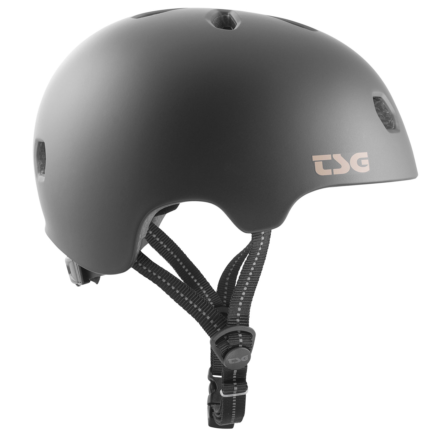TSG Helm Meta Solid Color (satin black)