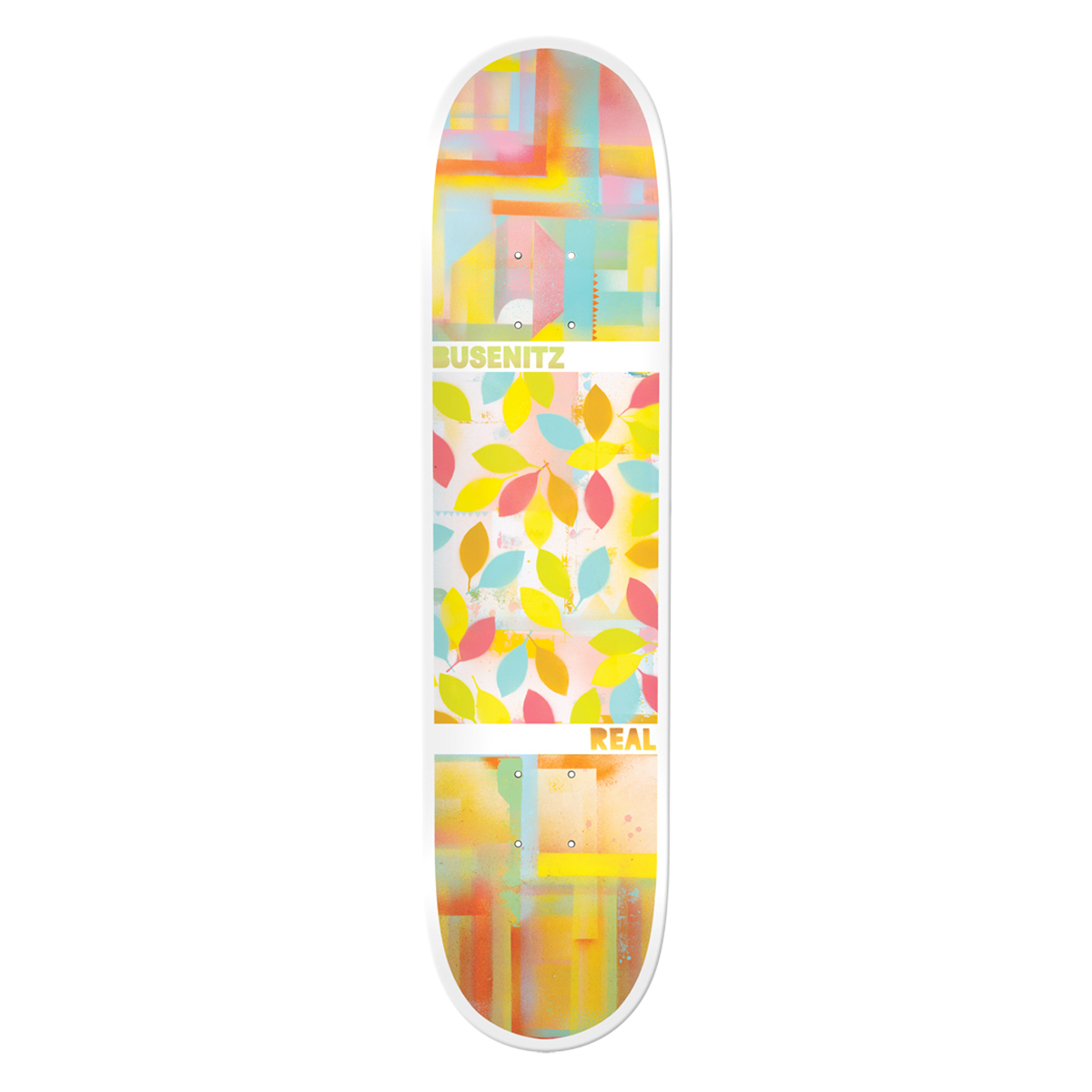 Real Skateboard Deck Busenitz Acrylics 8.06"
