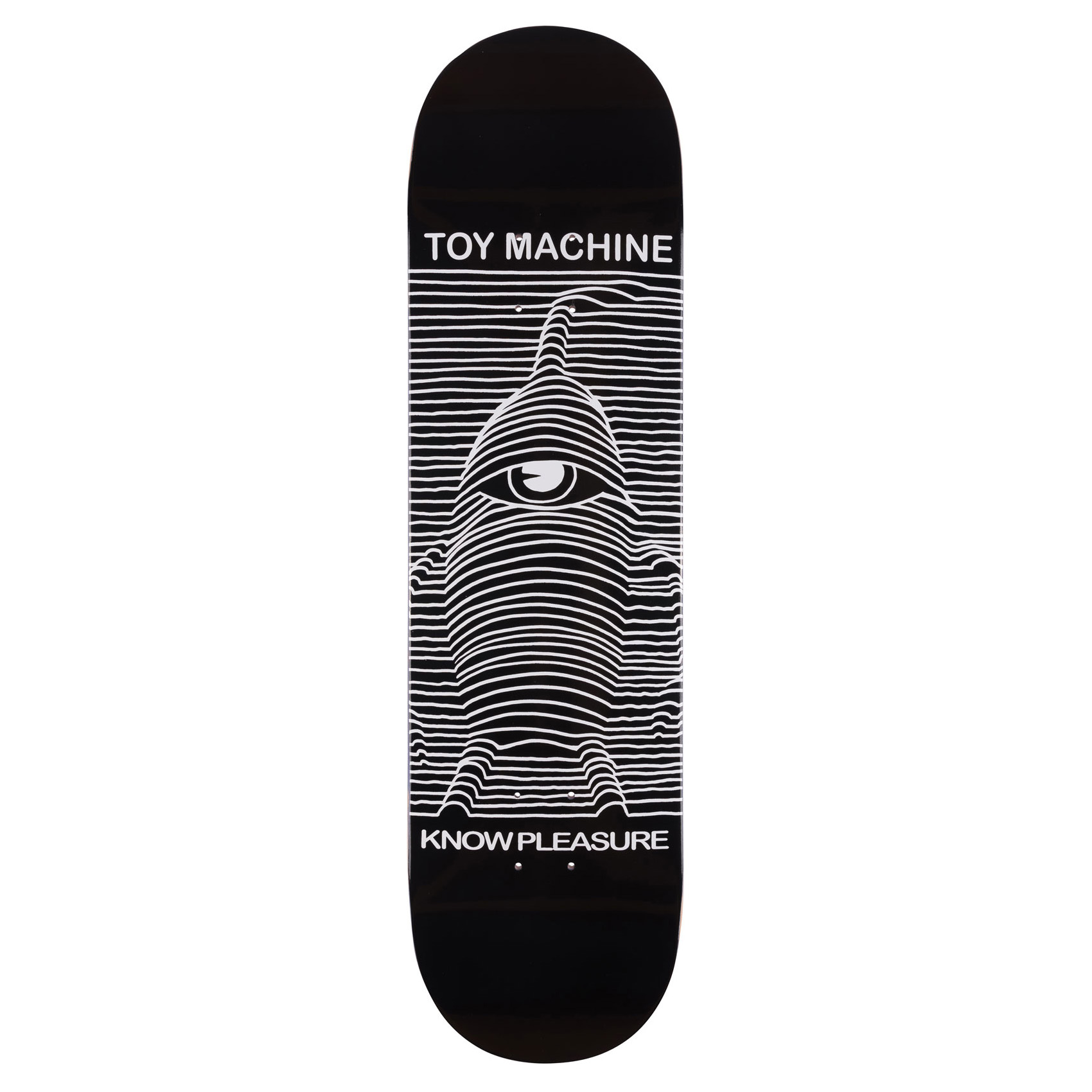 Toy Machine Skateboard Deck Toy Division 8.0" (black)