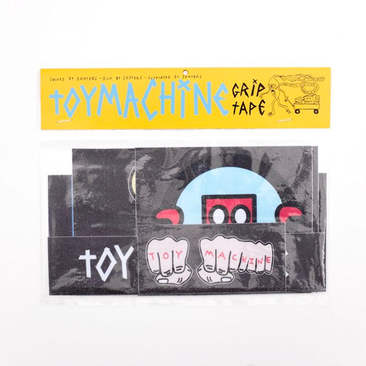 Toy Machine Skateboard Griptape All Hail Sticker Set 