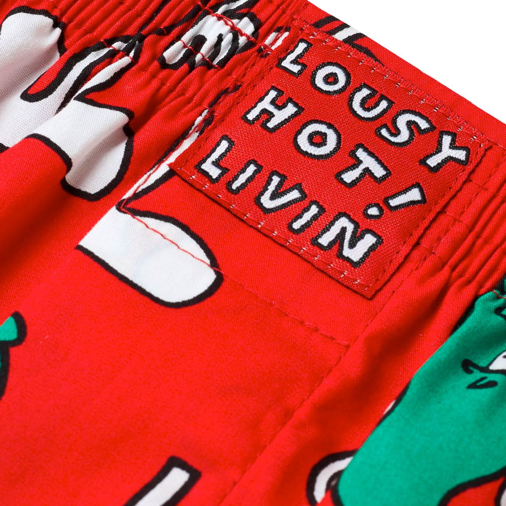 Lousy Livin Boxershorts Chilli (red)
