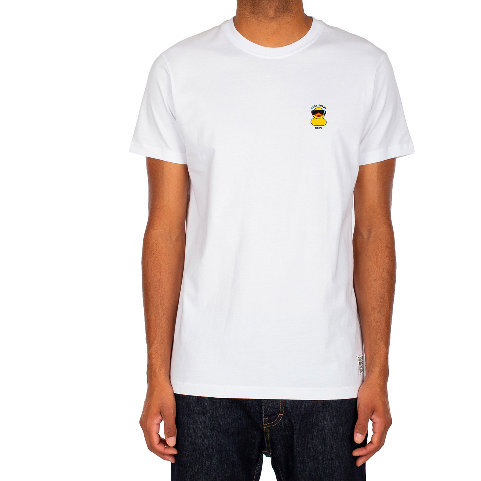 Iriedaily T-Shirt Lazy Sunny Day Emb (white)
